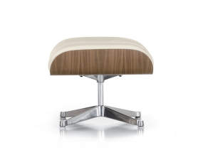 Lounge Chair Ottoman, white pigmented walnut