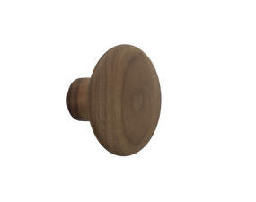 The Dots Coat Hook S, walnut