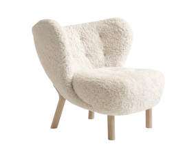 Little Petra VB1 Lounge Chair, oak / sheepskin