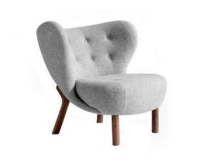 Little Petra VB1 Lounge Chair, walnut / Hallingdal 130