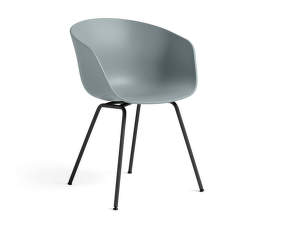 AAC 26 Chair Black Steel, dusty blue
