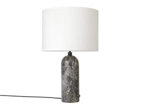 Gravity Table Lamp Large, grey marble