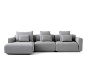 Develius 3-seater Sofa with Chaise Longue