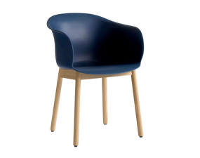 Elefy JH30 Chair, blue midnight/oak