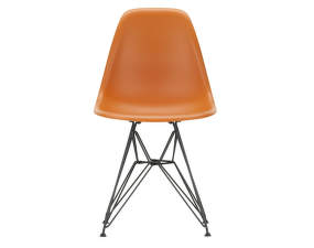 Eames Plastic Side Chair DSR, rusty orange