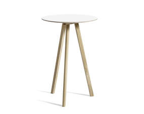 Copenhague CPH 20 Table Ø70, oak/white laminate