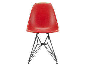 Eames Fiberglass Side Chair DSR, red