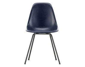 Eames Fiberglass Side Chair DSX, navy blue