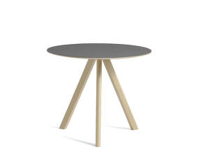 Copenhague CPH 20 Table Ø90, oak/grey linoleum