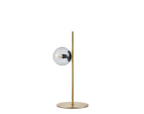 Orb Table Lamp, matt antique brass
