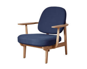 Fred Lounge Chair JH97, dark blue