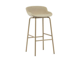 Hyg Barstool 75 cm Full Upholstery, sand/Main Line Flax