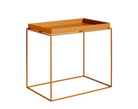 Tray Side Table Rectangular 40x60, toffee