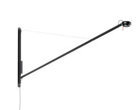 Fifty-Fifty Wall Lamp, soft black