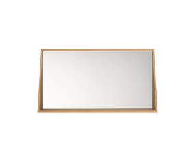 Qualitime Wall Mirror 120 cm, oak