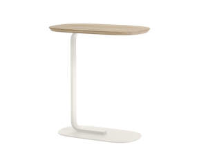 Relate Side Table 60.5, solid oak / off-white