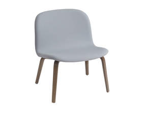 Visu Lounge Chair, Steelcut 120 / stained dark brown