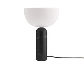 Kizu Table Lamp Large, black marble