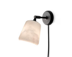Material Wall Lamp, the black sheep (sand marble)