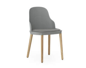 Allez Chair Oak, grey leather