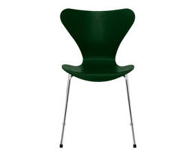 Series 7 Chair Coloured, chrome/evergreen