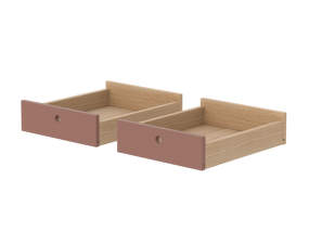 Popsicle Drawers for Desk, cherry