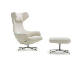 Grand Repos Lounge Chair with Ottoman, Nubia