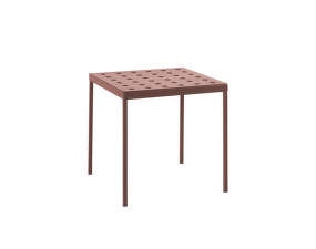 Balcony Table 75 cm, iron red