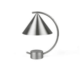 Meridian Lamp, brushed steel