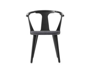In Between SK2 Chair, black lacquered oak / Fiord 191
