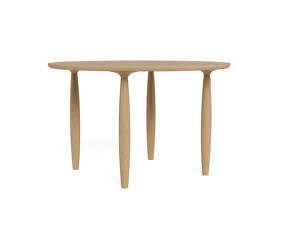 Oku Round Dining Table, natural oak