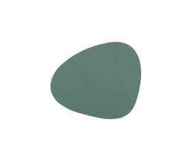 Curve Nupo Glass Mat, pastel green