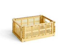 Colour Crate Medium, golden yellow