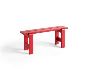 Weekday Bench 111 cm, red