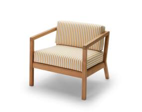 Virkelyst Chair, golden yellow stripe