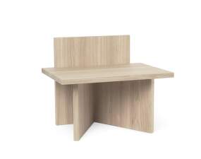 Oblique Stool, oak