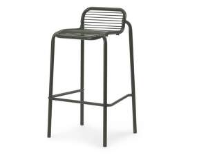 Vig Barstool 75 cm, dark green