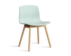 AAC 12 Chair Solid Oak, dusty mint