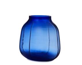 Step Vase H23, blue