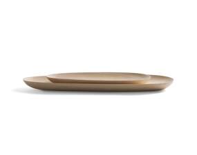 Thin Oval Boards Set, sycamore