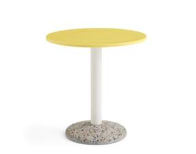 Ceramic Table Ø70, bright yellow