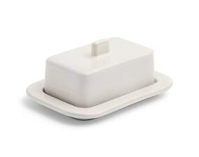 Barro Butter Dish, white