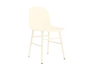 Form Chair Steel, cream/cream