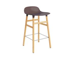 Form Bar Chair 65 cm Oak, brown