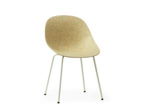 Mat Chair Steel, hemp/cream
