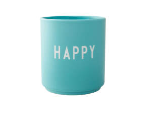 Favourite Cup - Happy, aqua