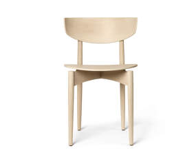 Herman Dining Chair Wood, white oiled beech