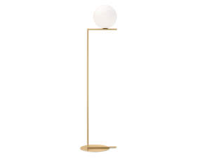 IC F2 Floor Lamp, brass