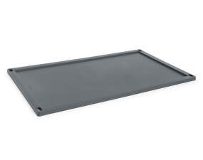 Colour Crate Lid Plastic X-Large, charcoal