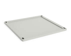 Colour Crate Lid Plastic Large Square, grey